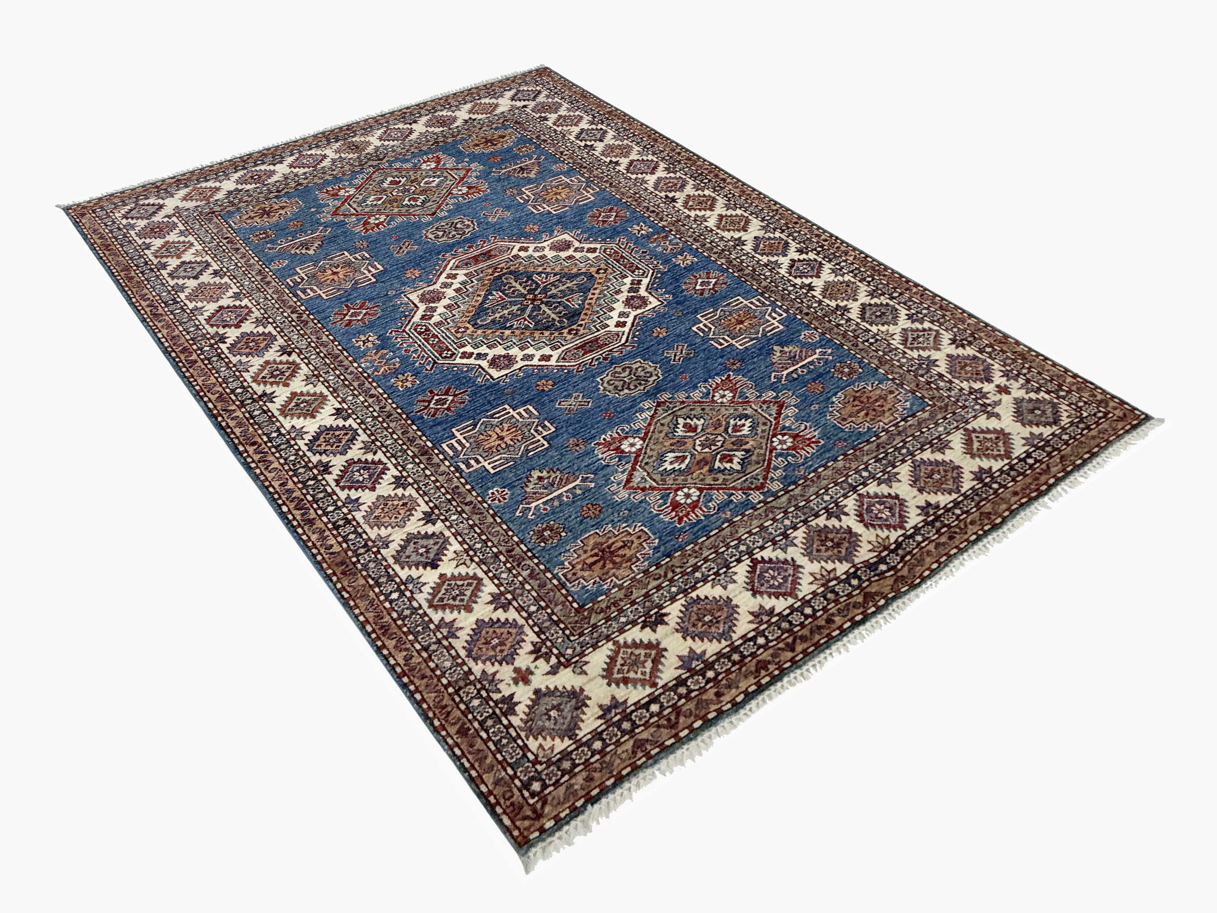Supreme Kazak Blue Rug PC 57429 - 2.37m X 1.64m