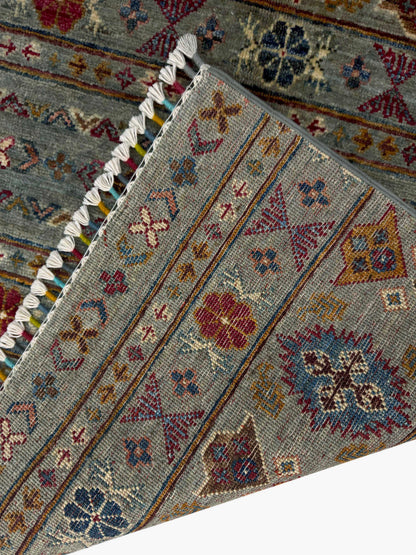 Khurjeen Grey Rug PC 57411 - 1.18m X 0.88m