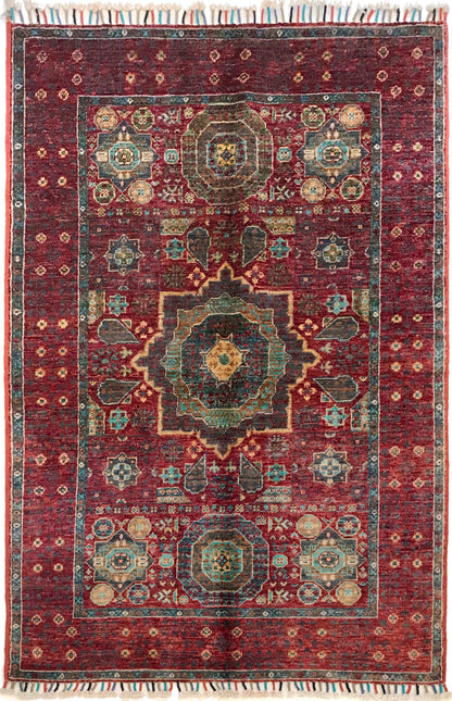 Mamluk Red Rug PC 56427 - 1.50m X 1.00m
