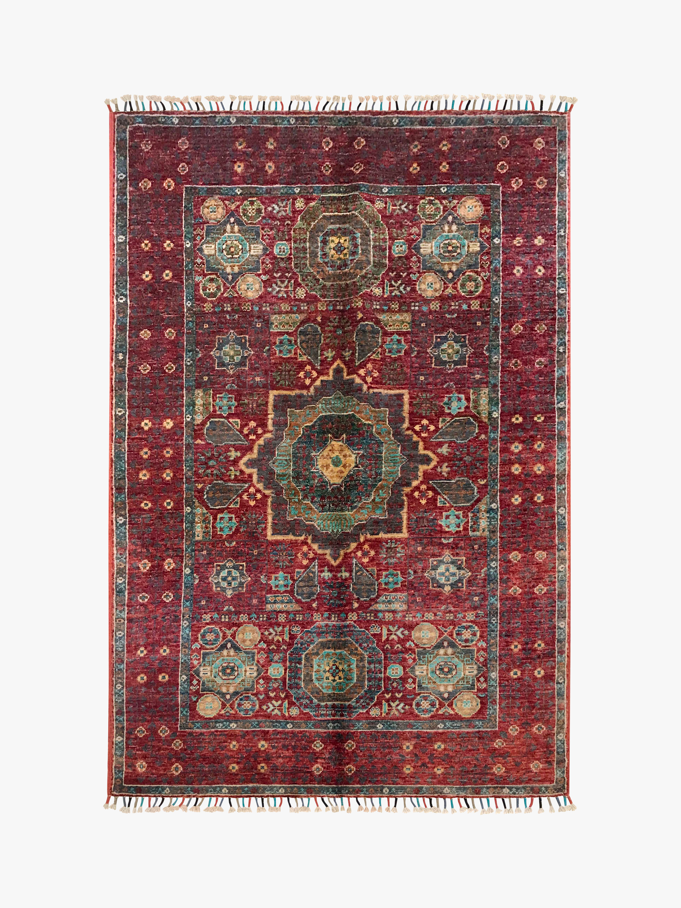 Mamluk Red Rug PC 56427 - 1.50m X 1.00m
