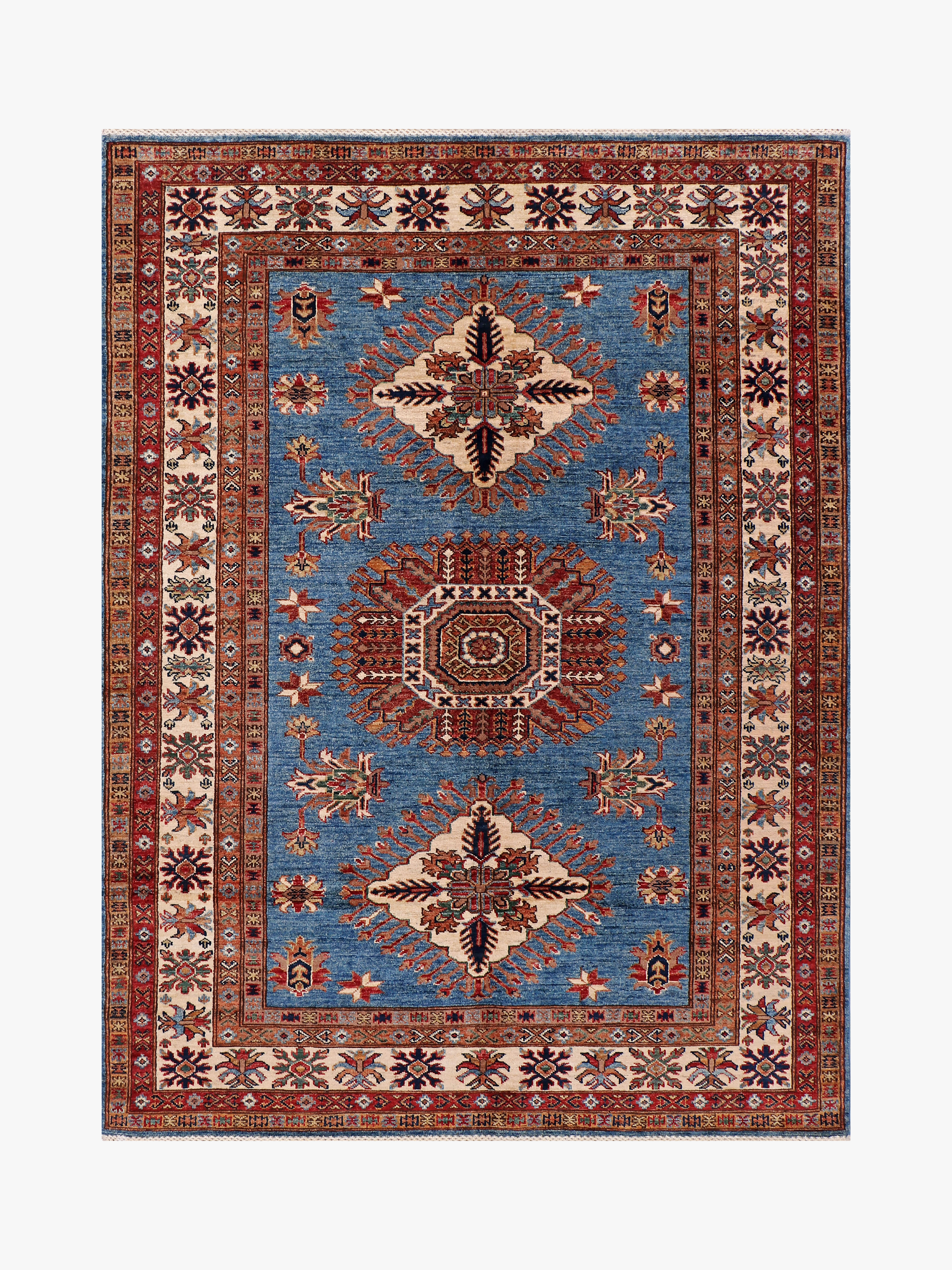 Supreme Kazak Blue Rug PC 54369 - 2.03m X 1.50m