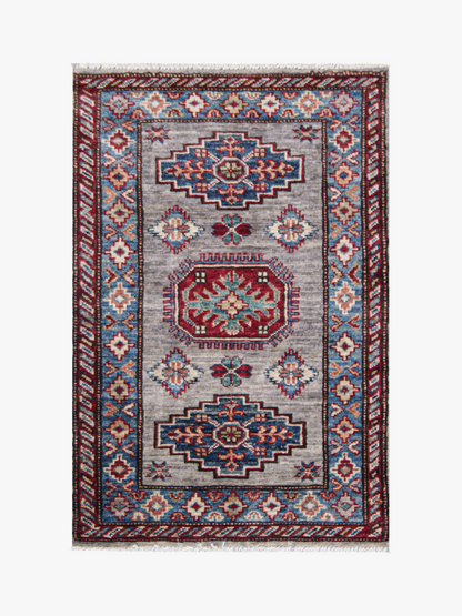 Supreme Kazak Grey Rug PC 55335 - 0.86m X 0.57m