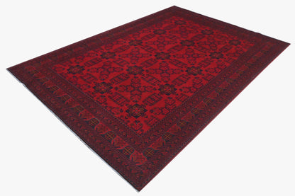 Khal Mohammadi Red Rug PC 57736 - 2.90m X 2.05m