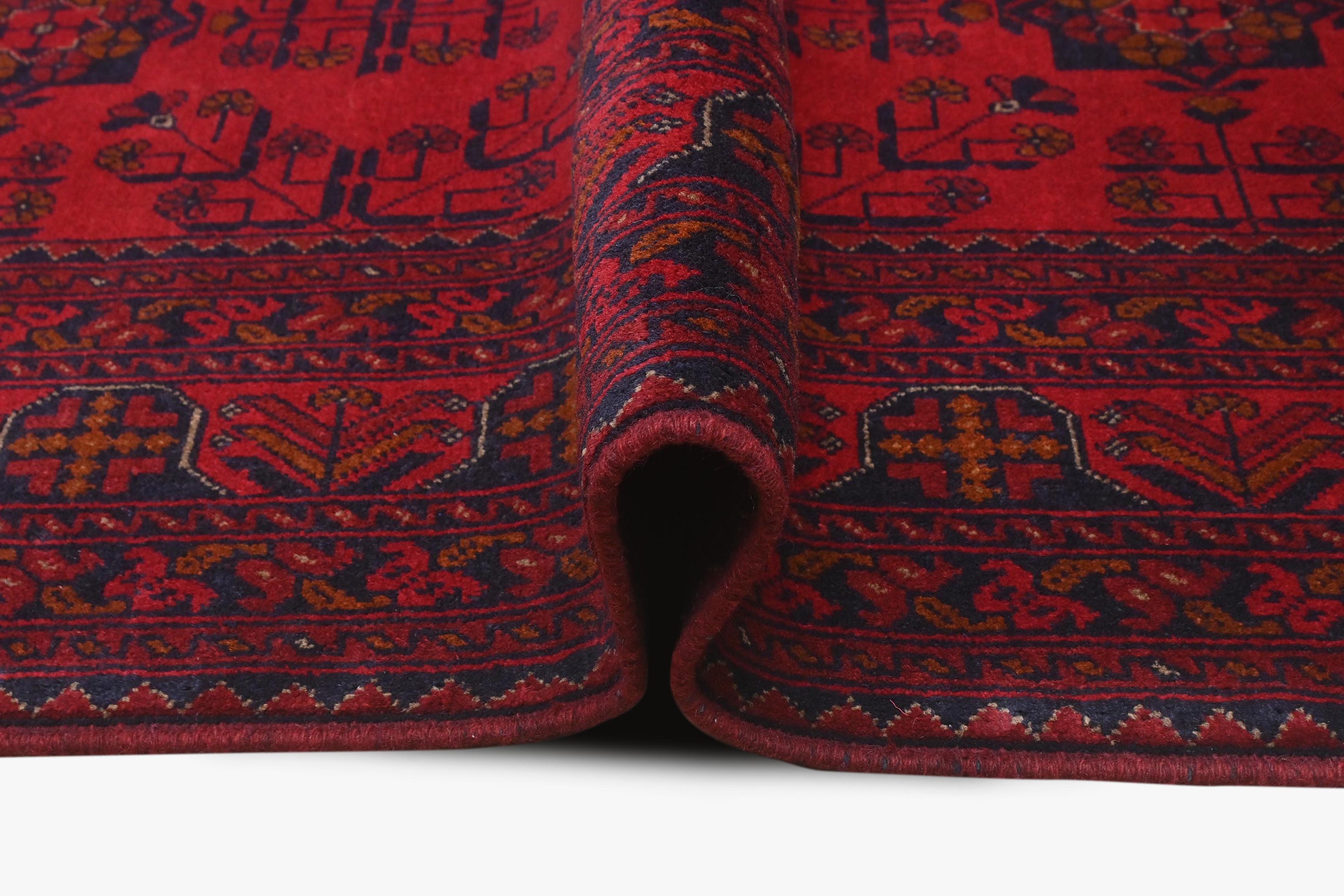 Khal Mohammadi Red Rug PC 57736 - 2.90m X 2.05m