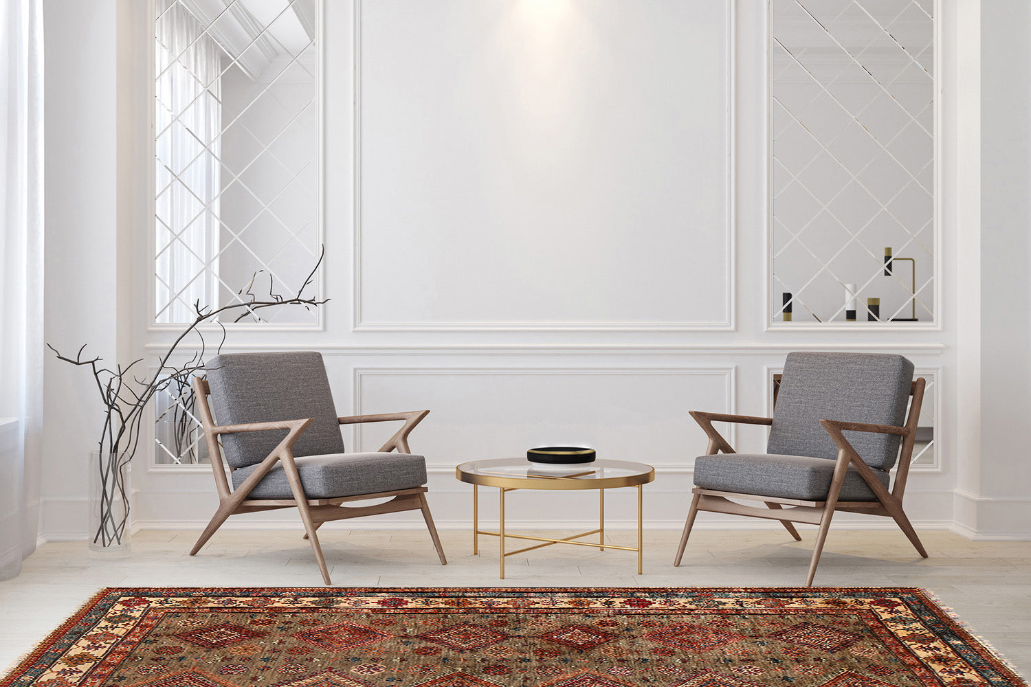Supreme Kazak Natural Rug PC 54241 - 2.38m X 1.73m