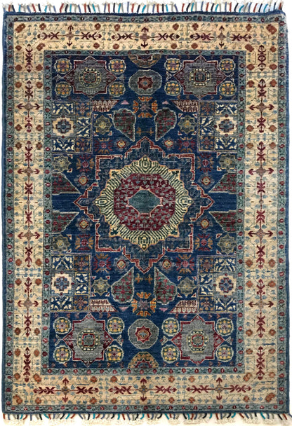 Mamluk Blue Rug PC 56428 - 1.52m X 1.02m