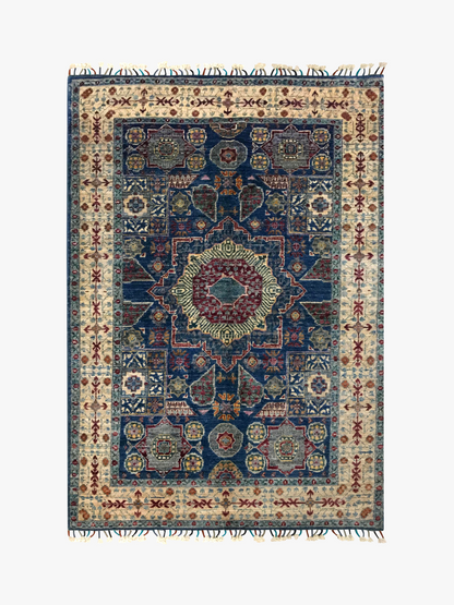 Mamluk Blue Rug PC 56428 - 1.52m X 1.02m