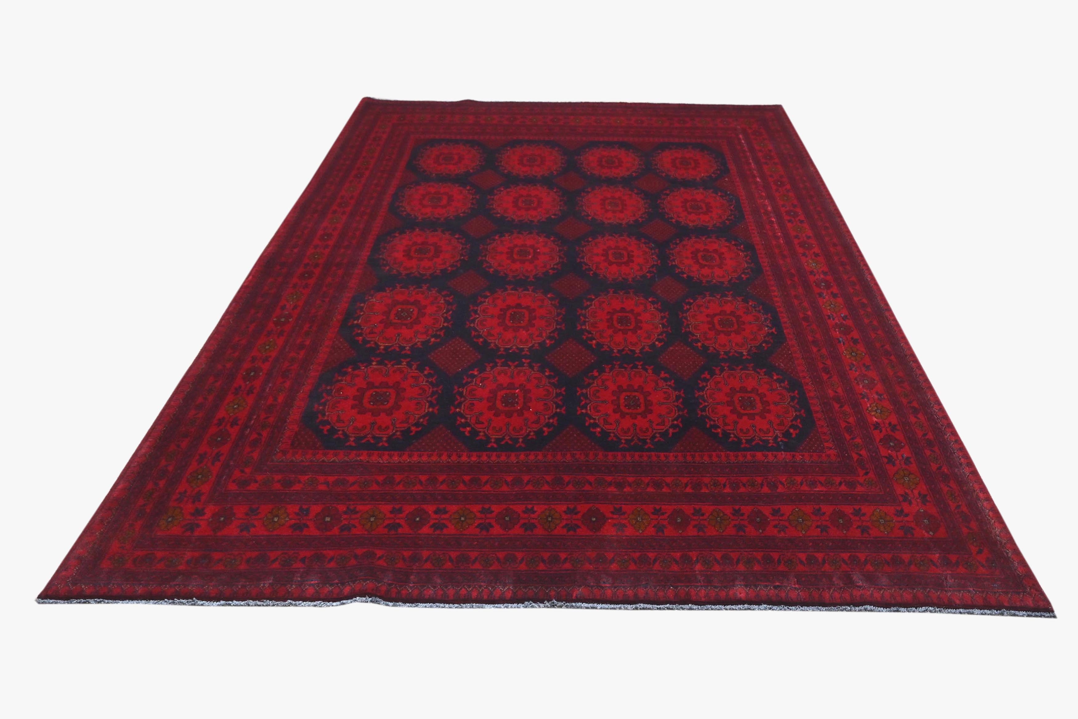 Khal Mohammadi Red Rug PC 57737 - 2.92m X 2.02m