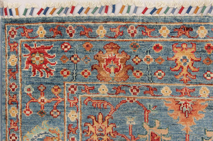 Sultani Blue Rug PC 53656 - 1.45m X 0.89m