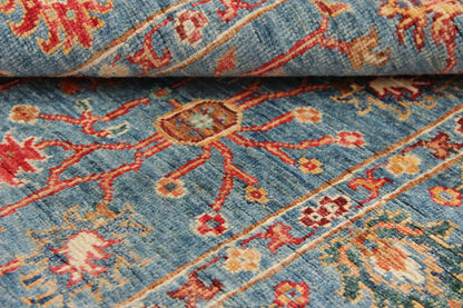Sultani Blue Rug PC 53656 - 1.45m X 0.89m