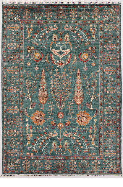 Pictorial Green Rug PC 53583 - 2.50m X 1.77m