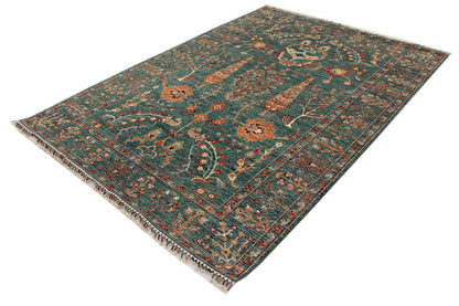 Pictorial Green Rug PC 53583 - 2.50m X 1.77m