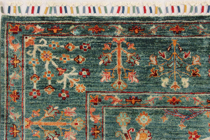 Pictorial Green Rug PC 53583 - 2.50m X 1.77m