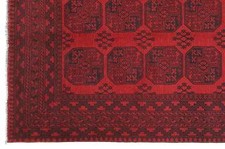 Red Afghan PC 50648 - 2.41 X 1.58