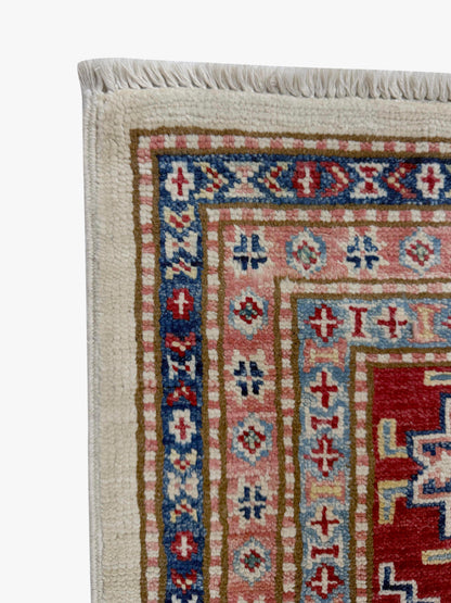 Supreme Kazak Ivory Rug PC 57432 - 2.39m X 1.56m