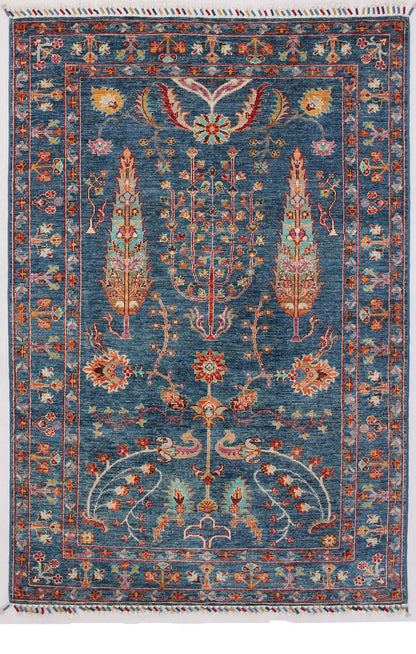 Pictorial Blue Rug PC 53623 - 1.80m X 1.21m