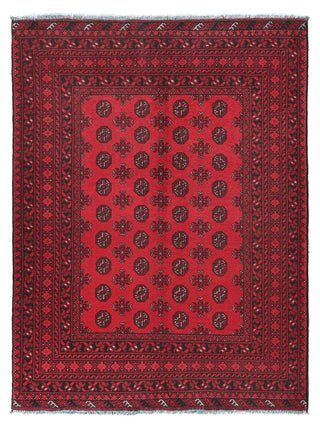 Red Afghan PC 50664 - 2.41 X 1.65
