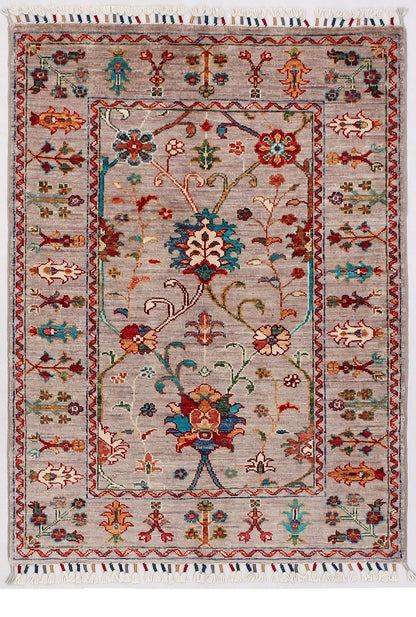 Sultani Grey Rug PC 53474 - 1.13m X 0.82m