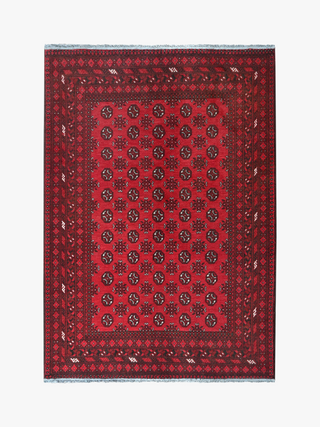 Red Afghan PC 50649 - 2.40 X 1.60