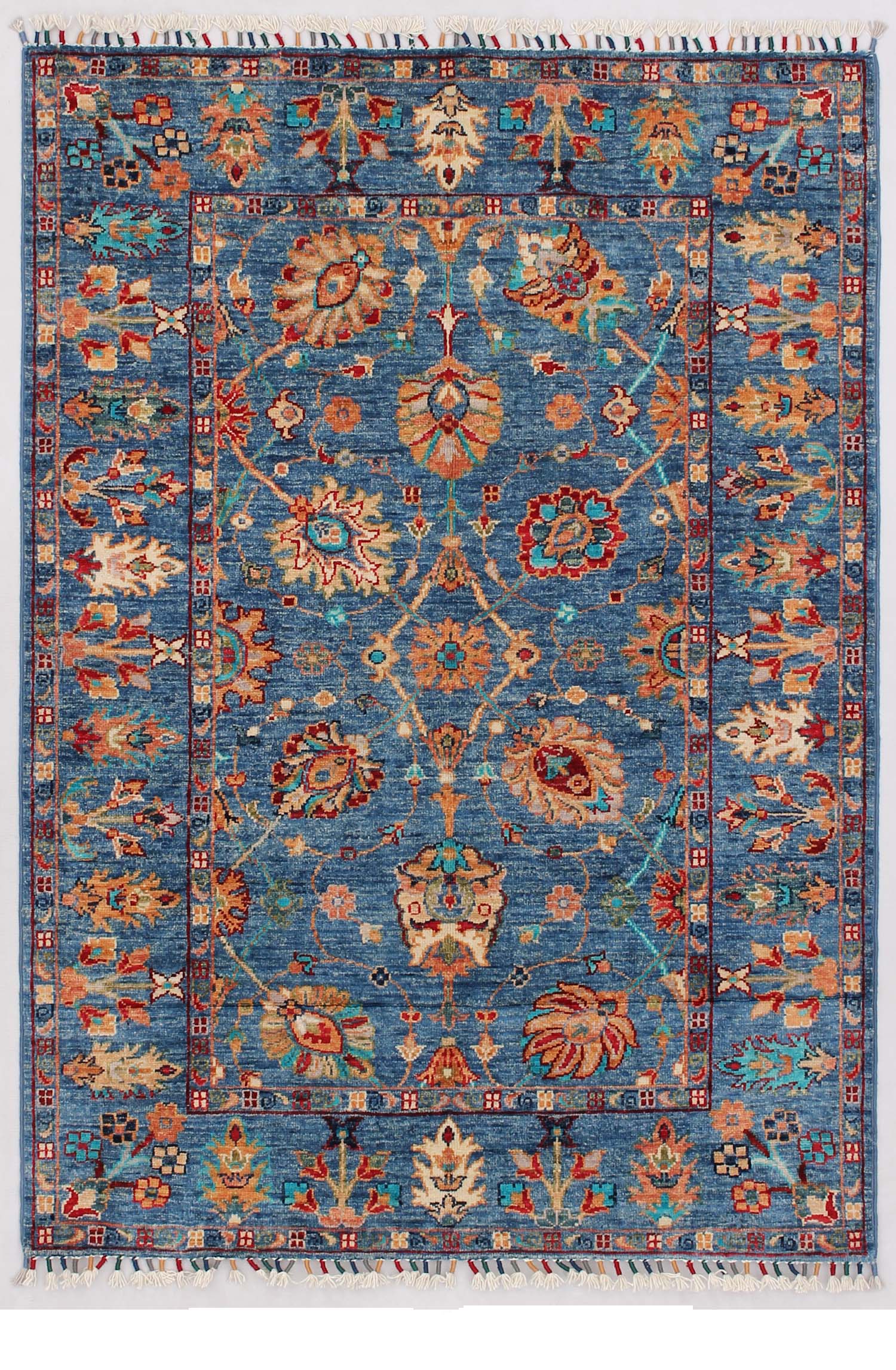 Sultani Blue Rug PC 53514 - 1.50m X 1.05m