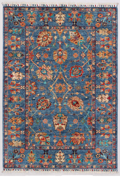 Sultani Blue Rug PC 53514 - 1.50m X 1.05m