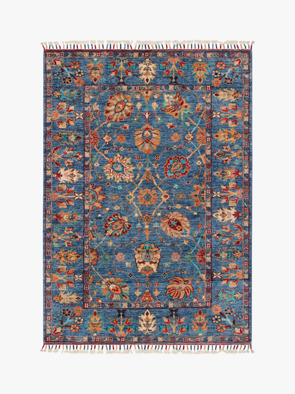 Sultani Blue Rug PC 53514 - 1.50m X 1.05m