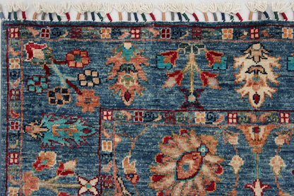 Sultani Blue Rug PC 53514 - 1.50m X 1.05m