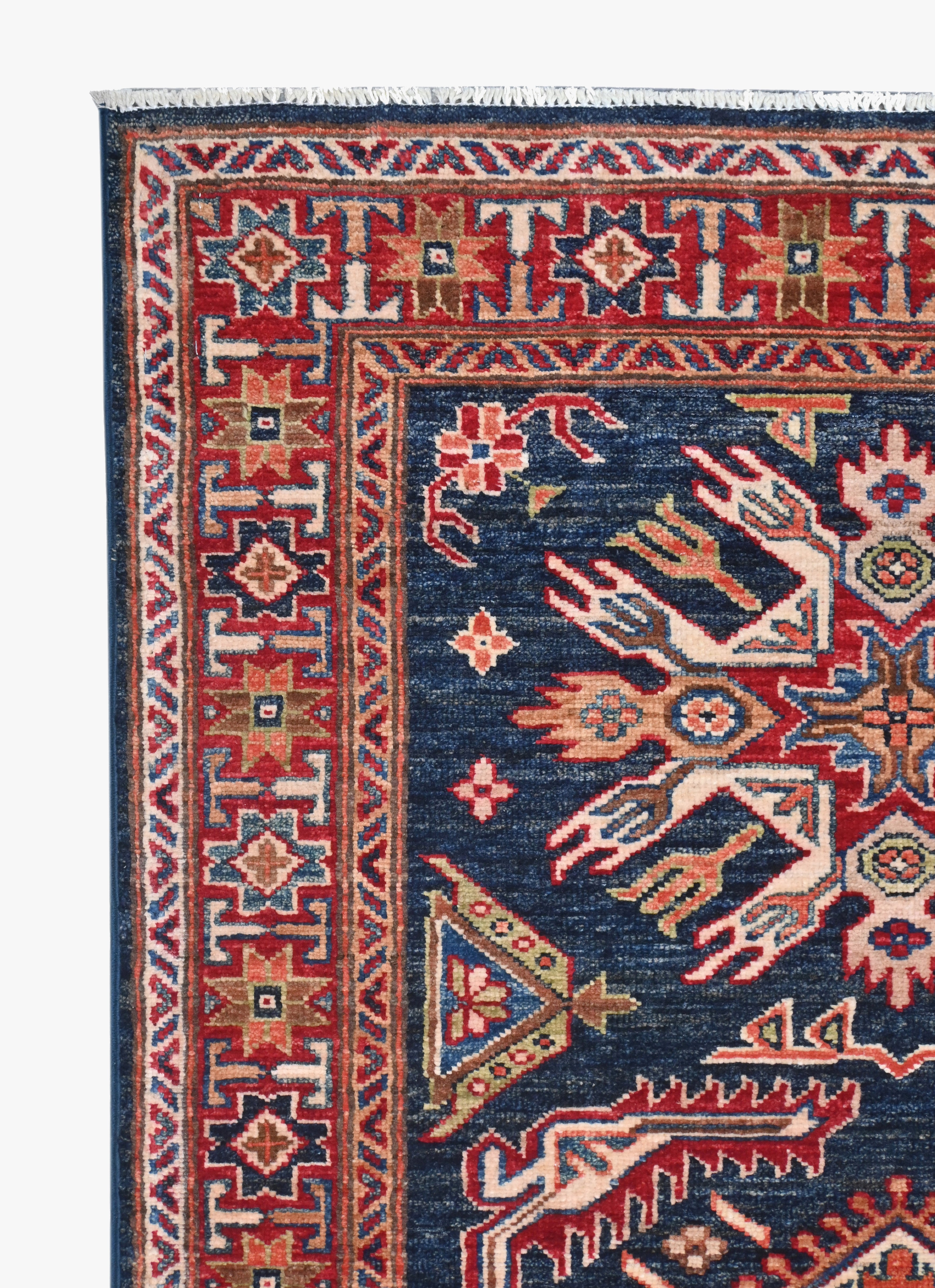 Supreme Kazak Blue Rug PC 54853 - 1.48m X 0.92m