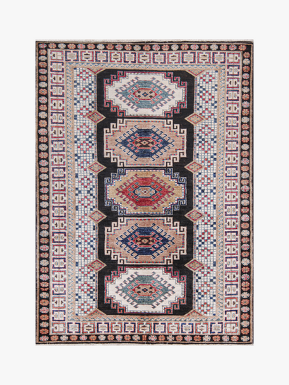 Supreme Kazak Black Rug PC 57488 - 1.75m X 1.22m