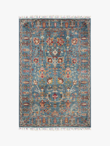Sultani Blue Rug PC 53523 - 1.53m X 1.00m