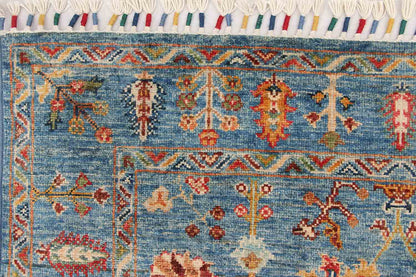 Sultani Blue Rug PC 53523 - 1.53m X 1.00m