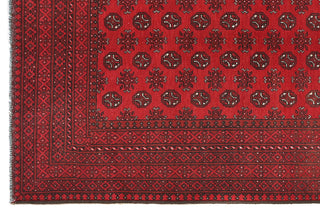Red Afghan PC 50665 - 2.42 X 1.63