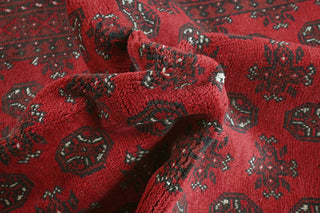 Red Afghan PC 50665 - 2.42 X 1.63