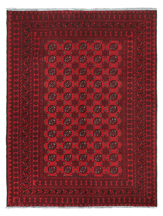 Red Afghan PC 50667 - 2.43 X 1.62