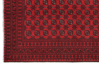 Red Afghan PC 50667 - 2.43 X 1.62