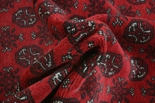 Red Afghan PC 50667 - 2.43 X 1.62