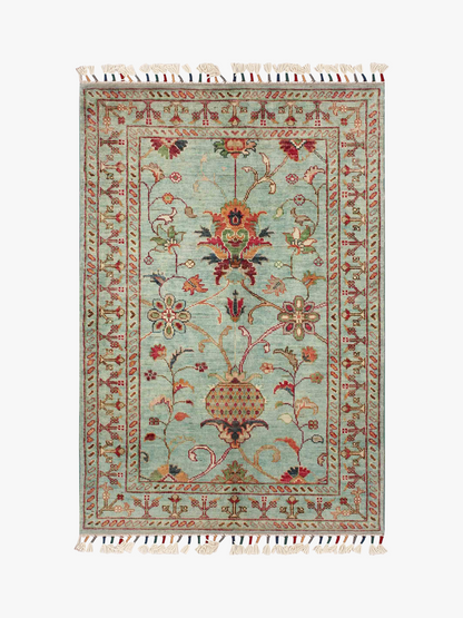 Sultani Aqua Rug PC 53486 - 1.24m X 0.83m