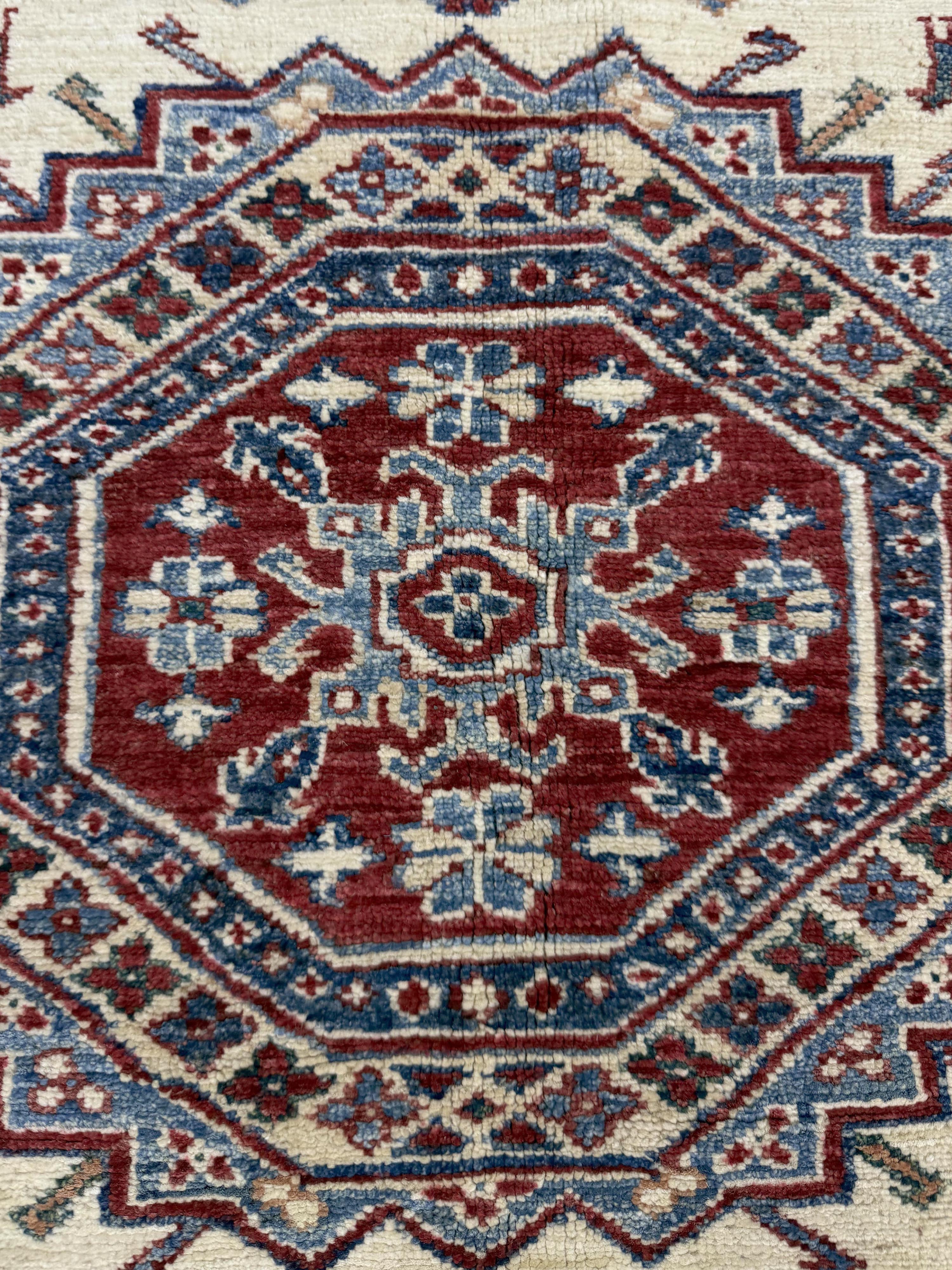 Supreme Kazak Ivory Rug PC 57434 - 2.40m X 1.67m