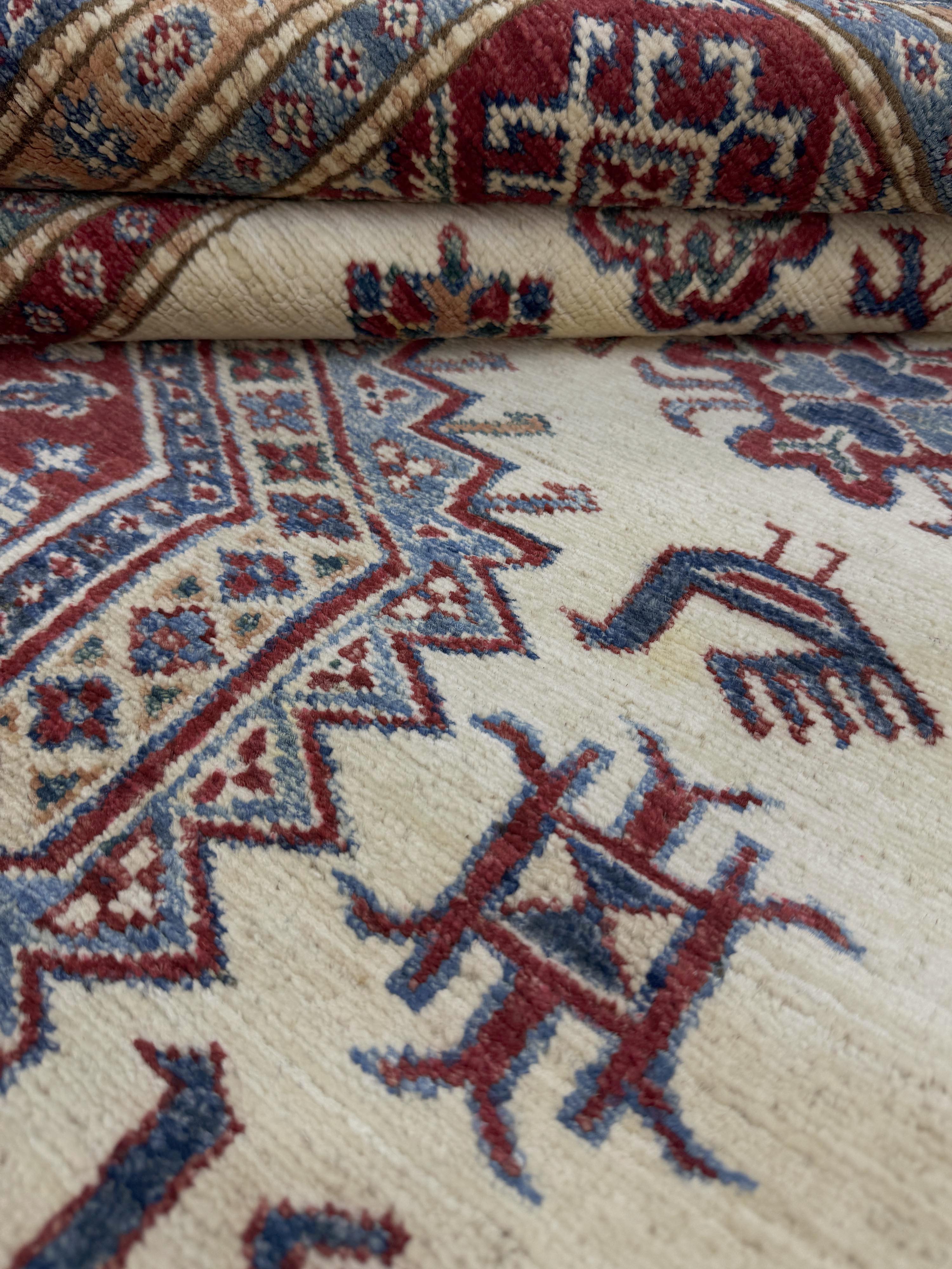 Supreme Kazak Ivory Rug PC 57434 - 2.40m X 1.67m
