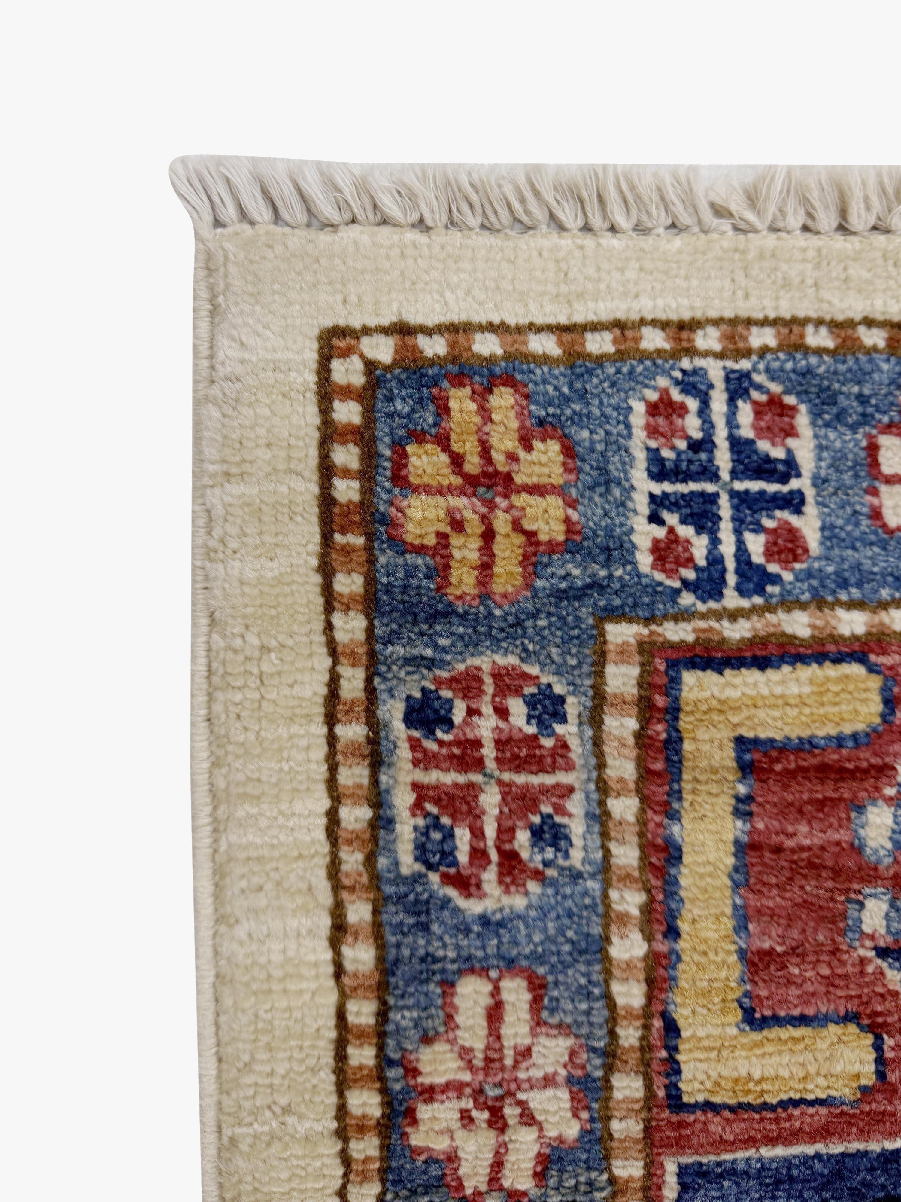 Supreme Kazak Ivory Rug PC 57435 - 2.42m X 1.71m