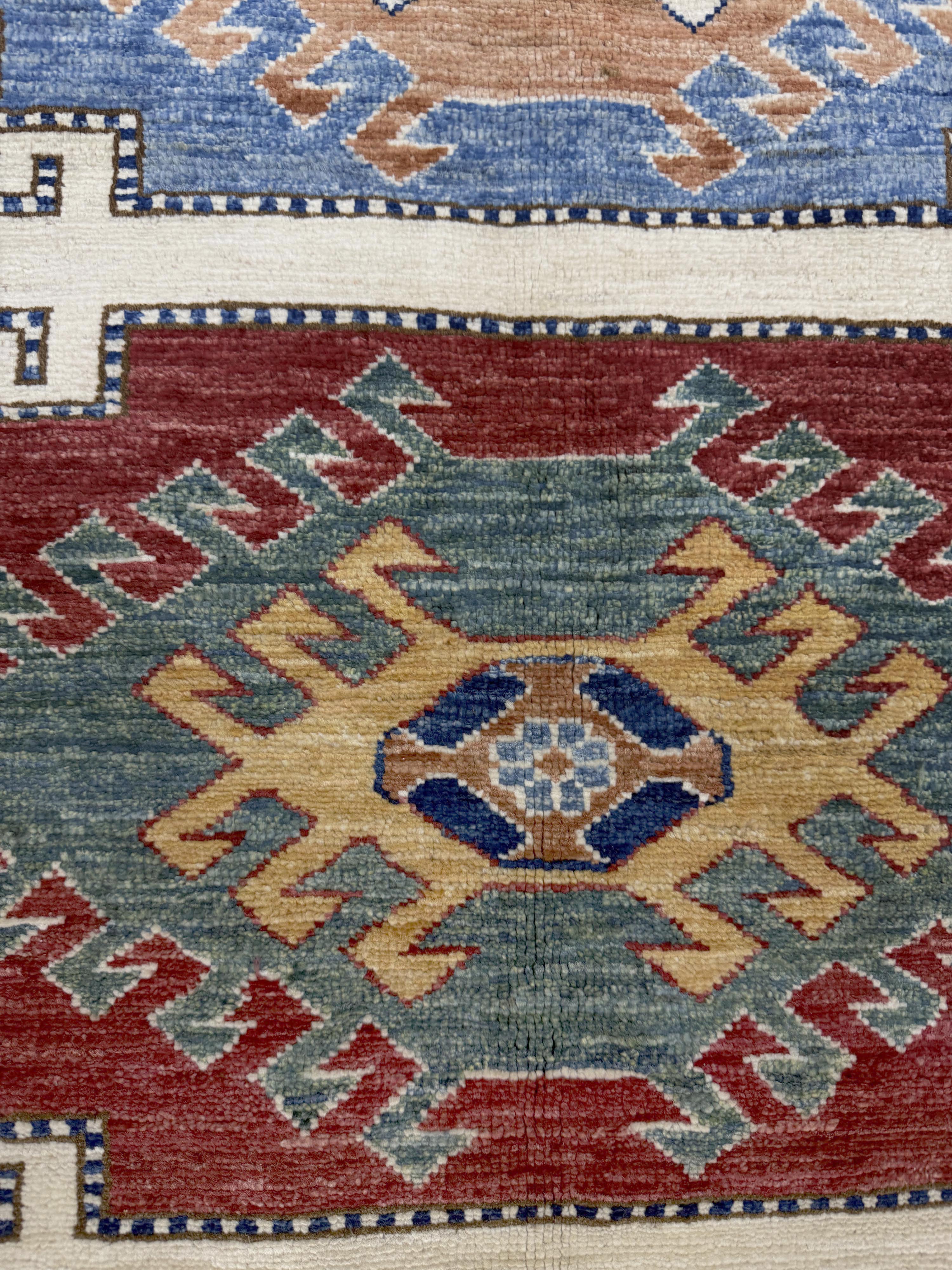 Supreme Kazak Ivory Rug PC 57435 - 2.42m X 1.71m