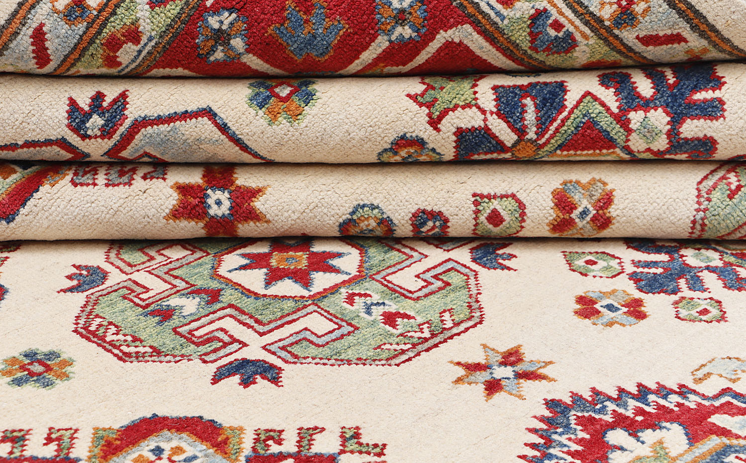 Kazak Ivory Rug PC 57715 - 2.95m X 2.49m