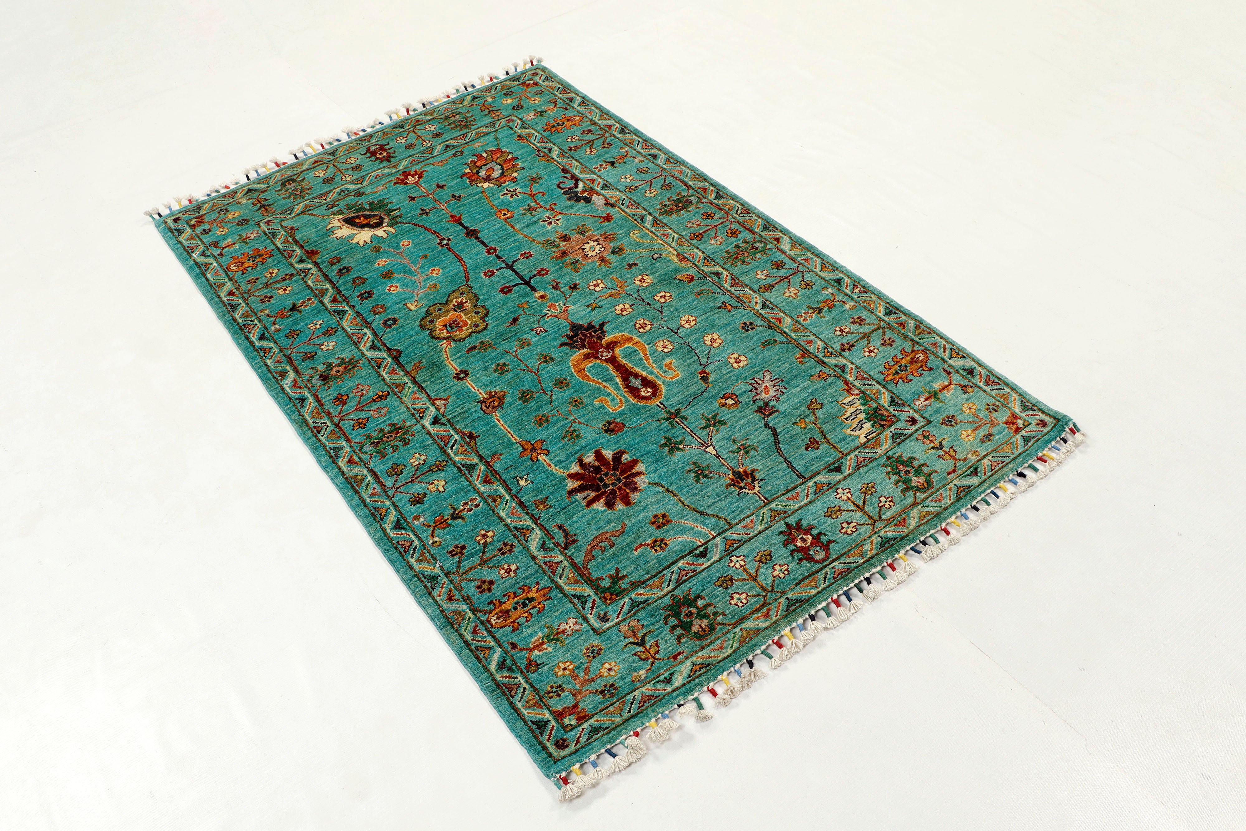 Sultani Aqua Rug PC 56514 - 1.55m X 0.98m