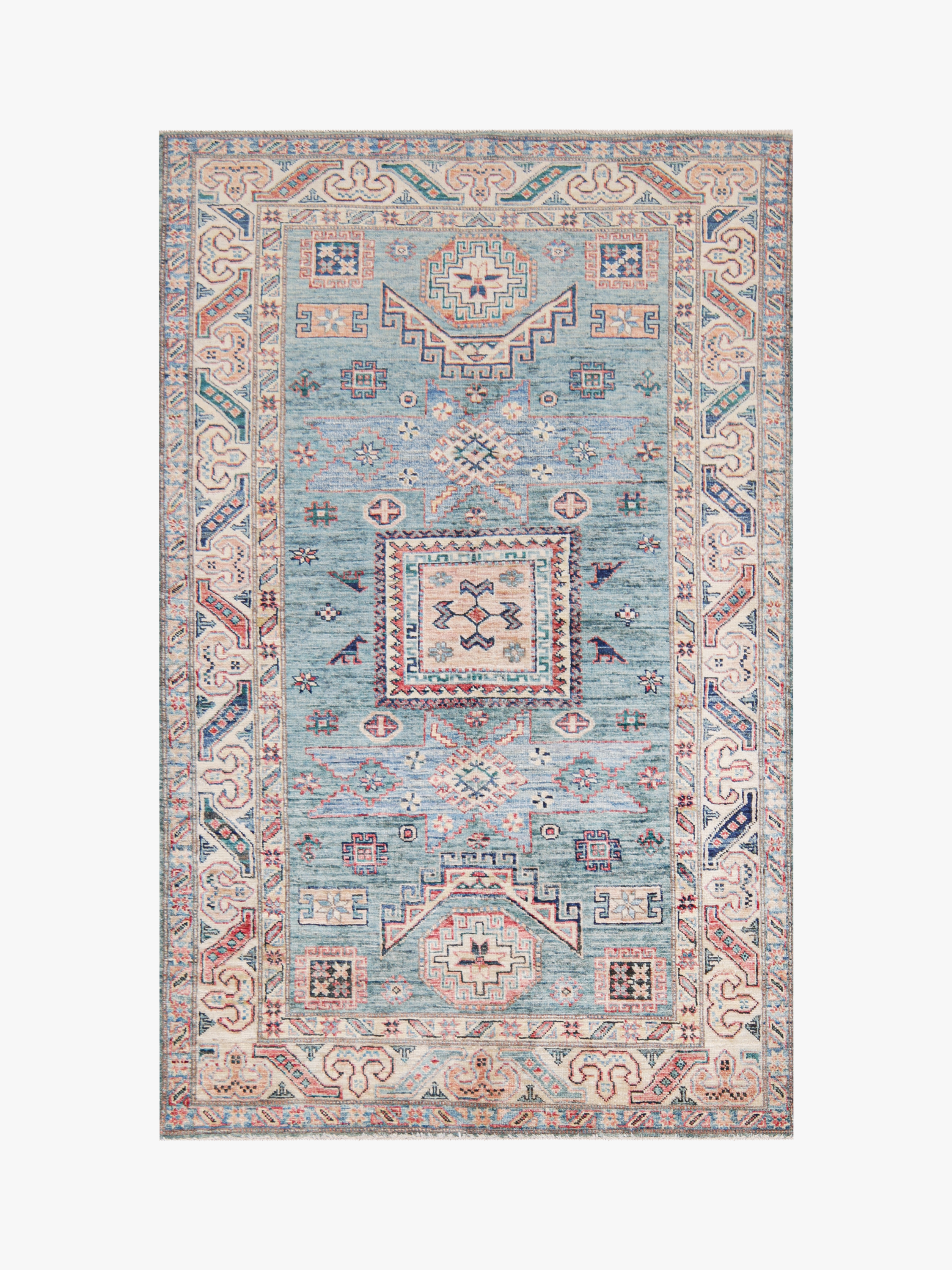 Supreme Kazak Green Rug PC 57491 - 1.90m X 1.17m