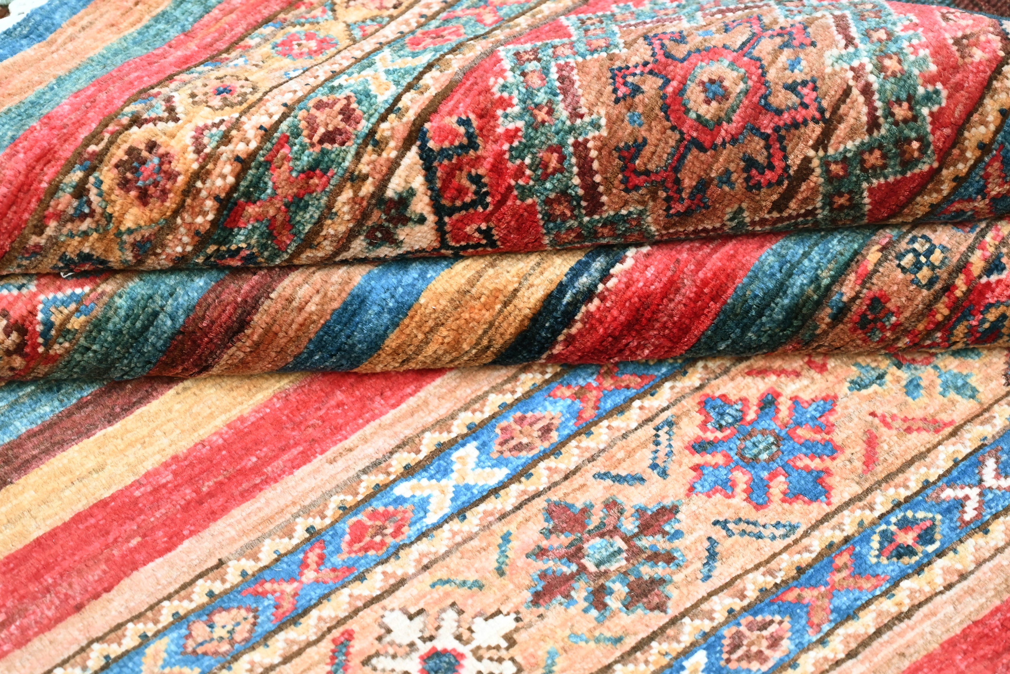 Khurjeen Multi Rug PC 56440 - 2.38m X 1.69m