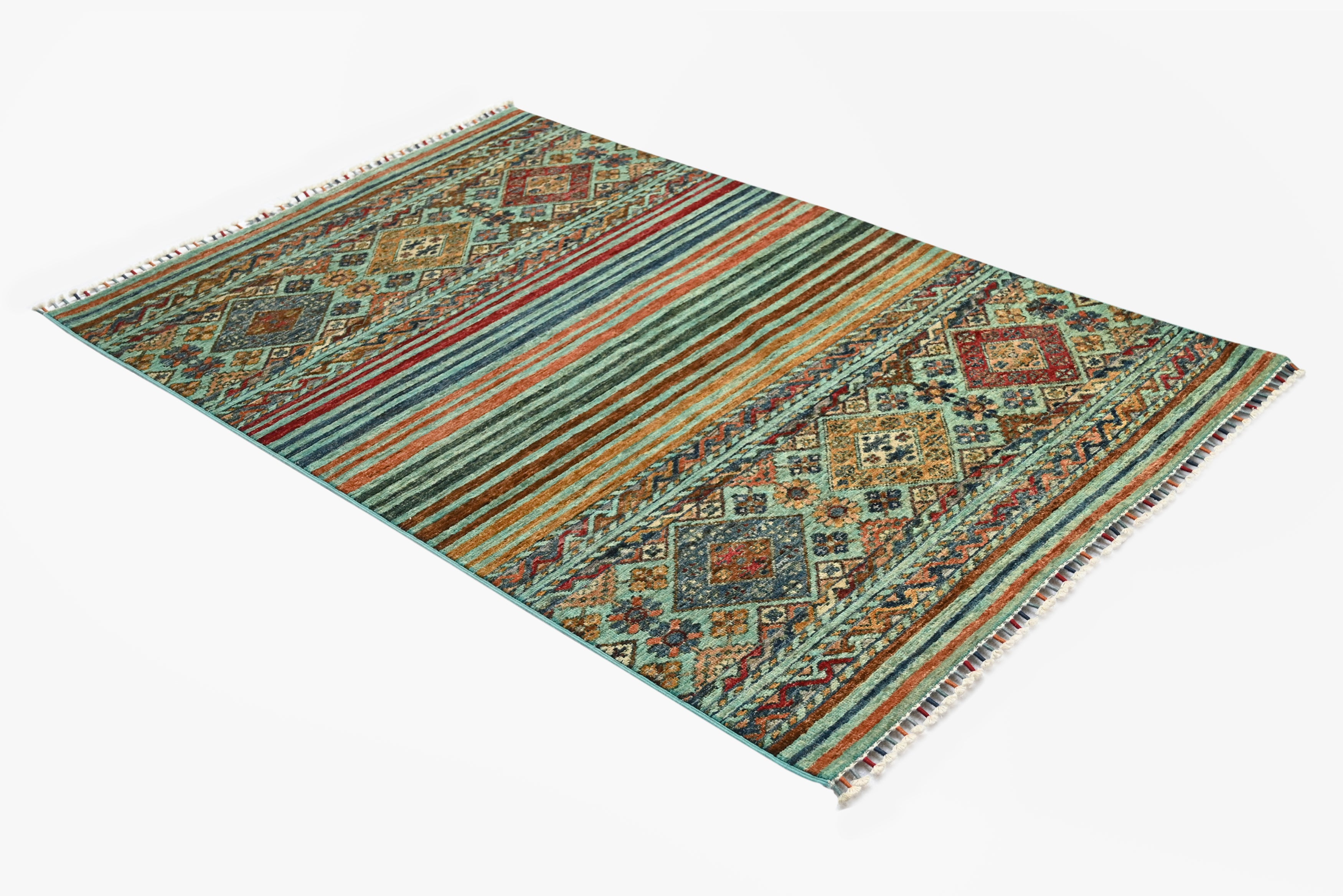 Khurjeen Aqua Rug PC 56447 - 1.57m X 1.03m