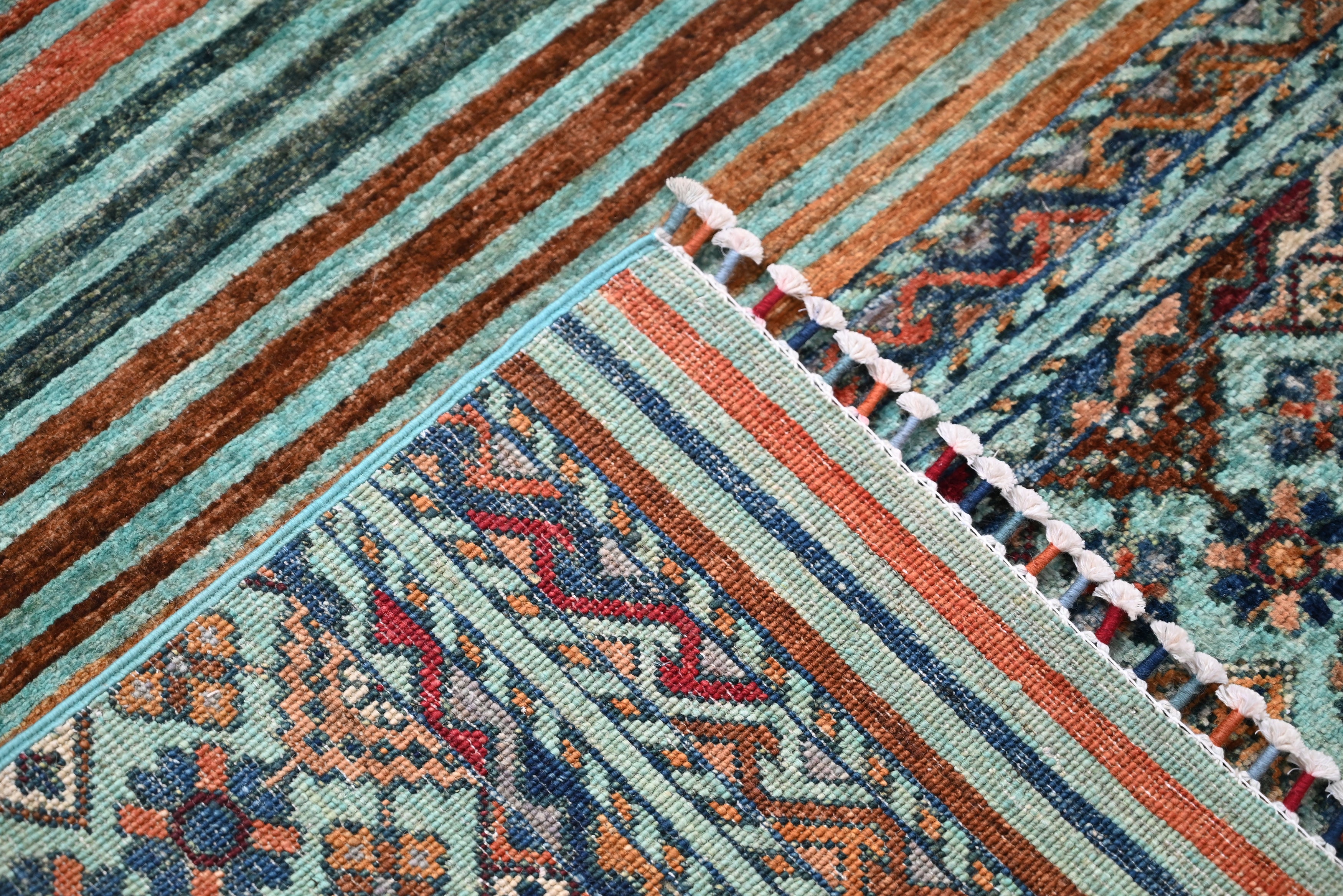 Khurjeen Aqua Rug PC 56447 - 1.57m X 1.03m