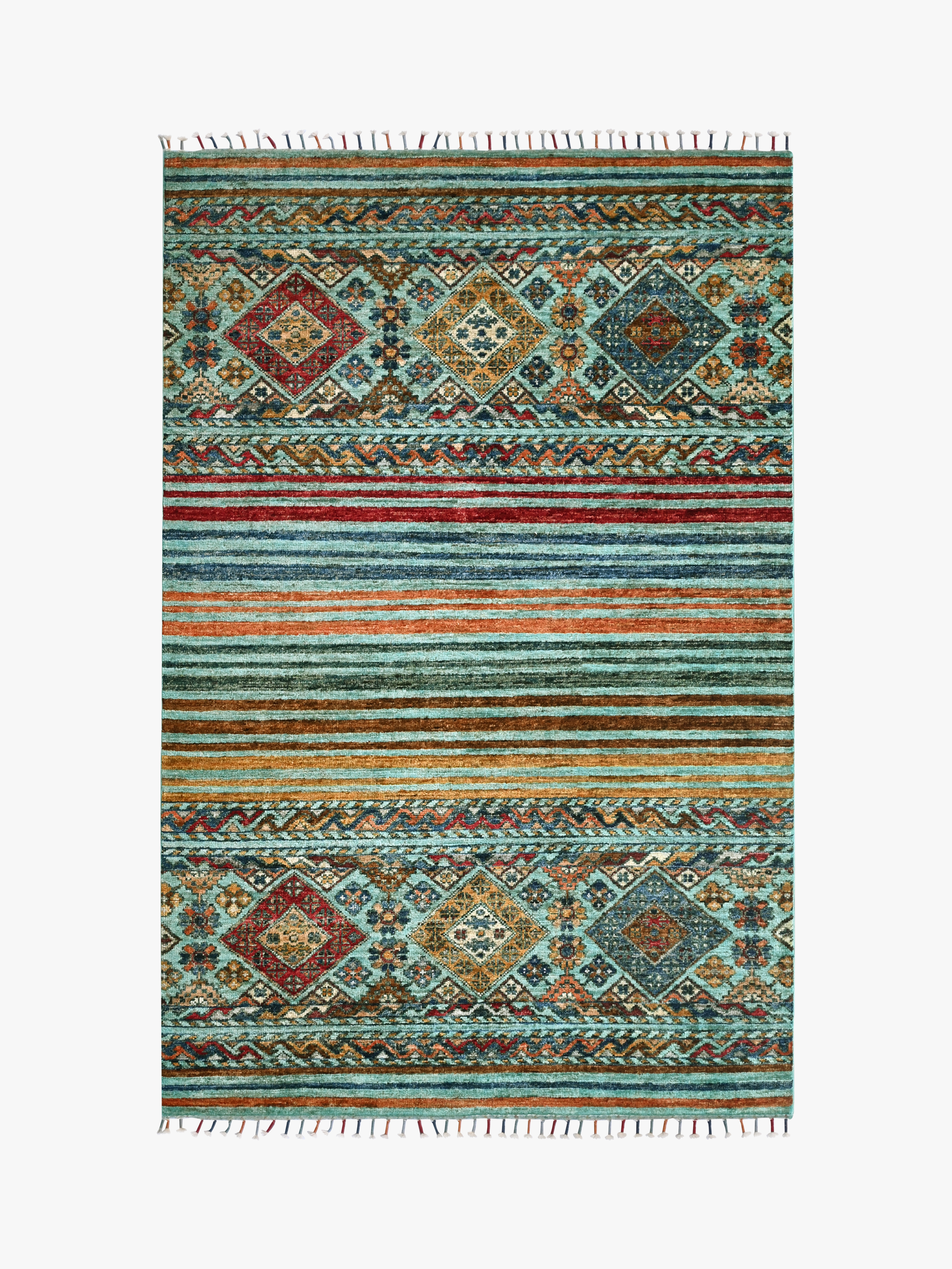 Khurjeen Aqua Rug PC 56449 - 1.57m X 1.05m