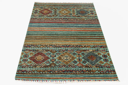 Khurjeen Aqua Rug PC 56449 - 1.57m X 1.05m