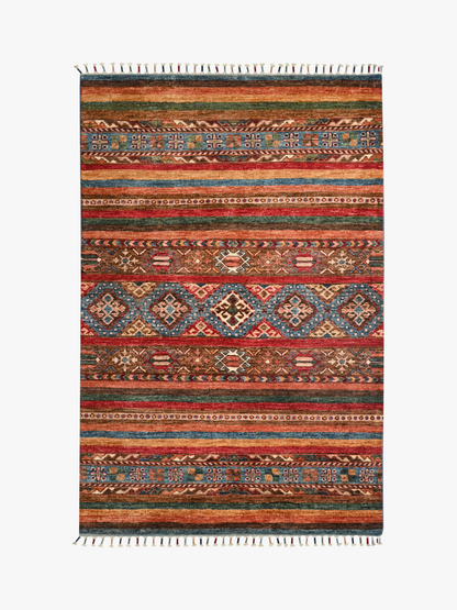 Khurjeen Multi Rug PC 56450 - 1.54m X 1.03m